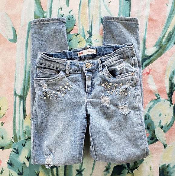 Levi's Other - Levi's Sequin 710 Super Skinny